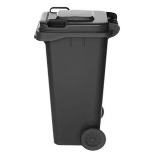 商品舒蔻(supercloud)大号塑料分类垃圾桶小区环卫户外带轮加厚垃圾桶